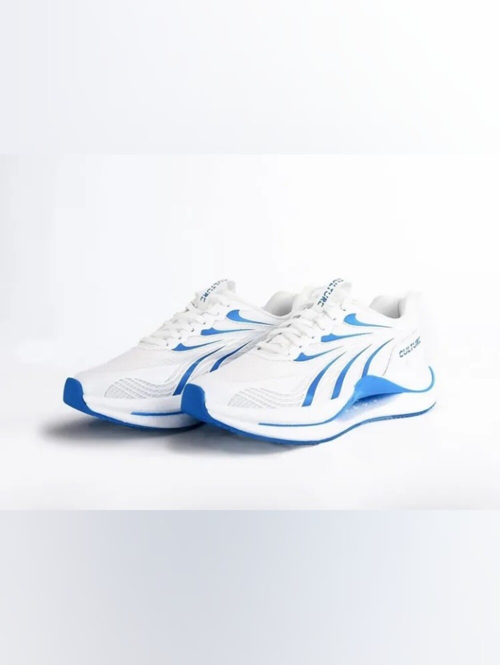 Culture Lightweight Men’s Running Shoes - White & Blue